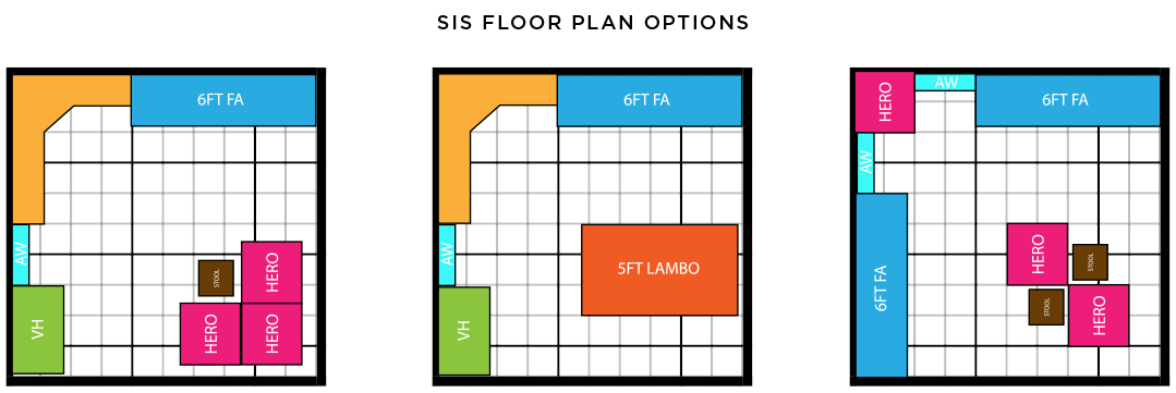 SIS Floor Plan Options